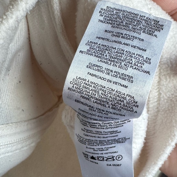 Columbia Benton Springs Woman’s Ivory Fleece Vest Size Small - Picture 10 of 12